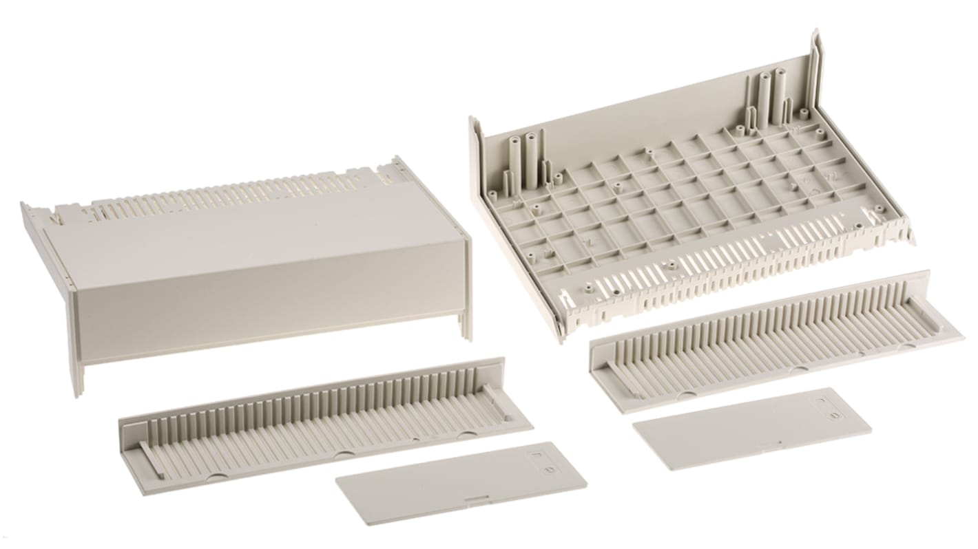 Caja para instrumentación OKW de ABS Blanco, ventilada, 160 x 260 x 74mm, IP40