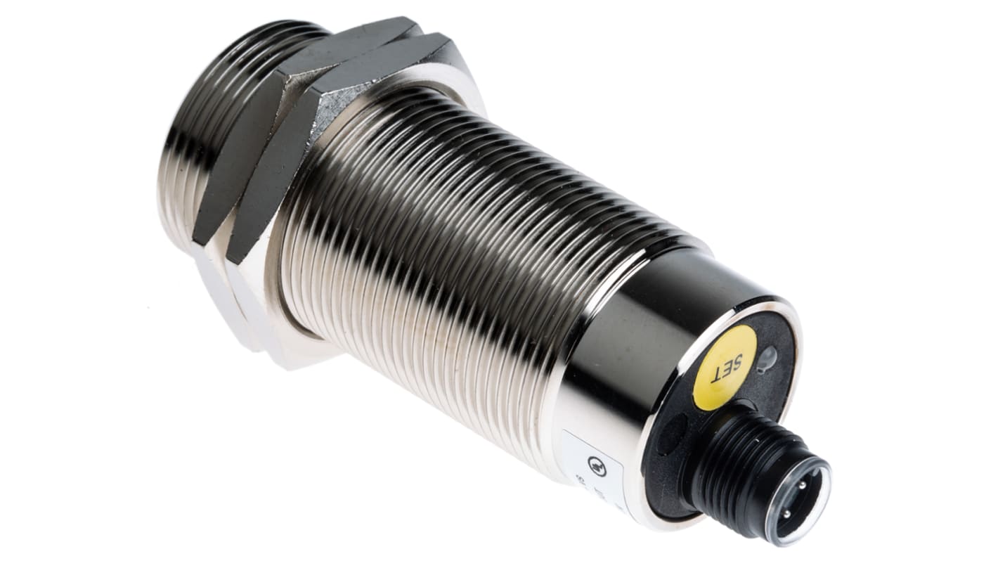 Rs-Online Sensore di prossimità Cilindro filettato Baumer M30 rilevamento 1 m 15 → 30 V c.c