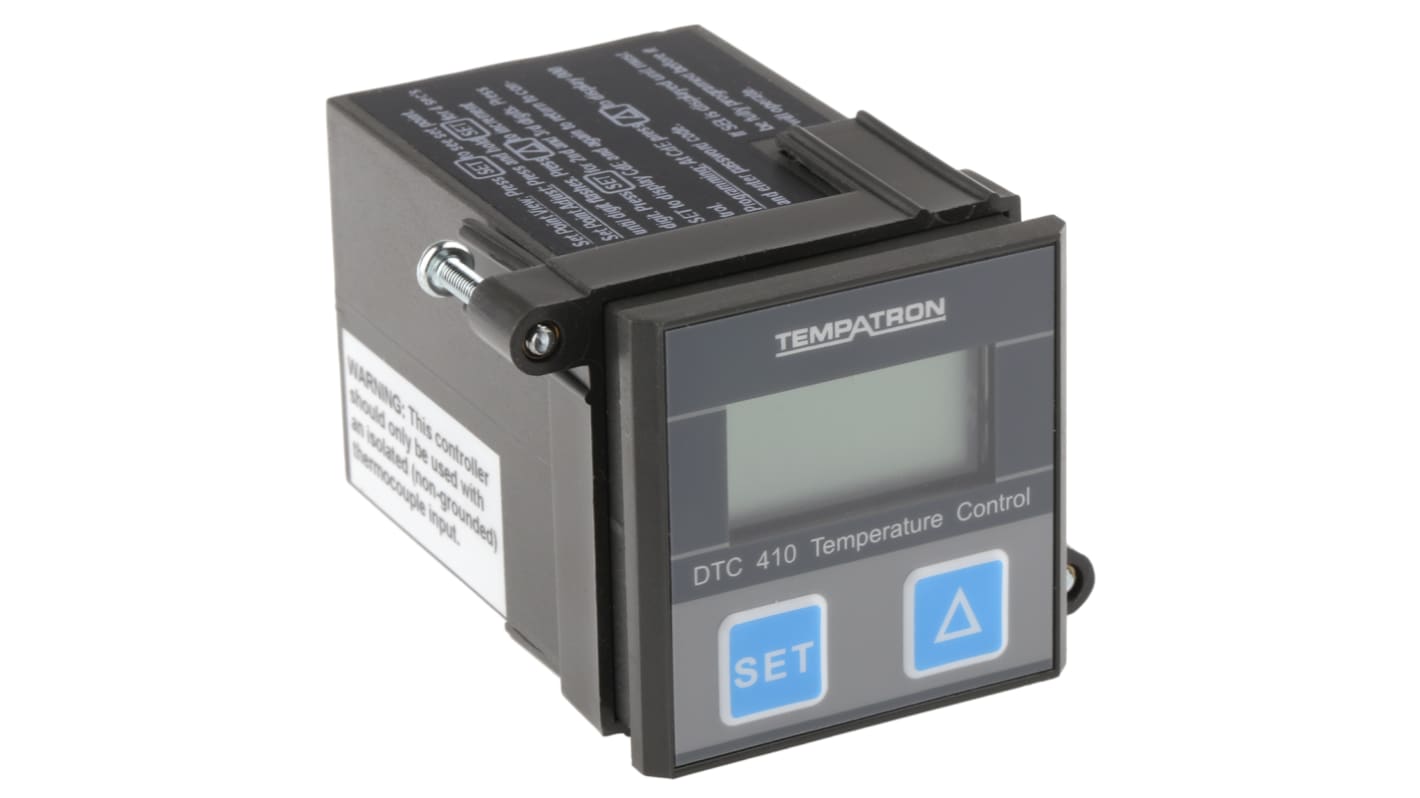 Controlador de temperatura ON/OFF Tempatron, 48 x 48mm, 10 → 32 Vac / dc Termopar de tipo K
