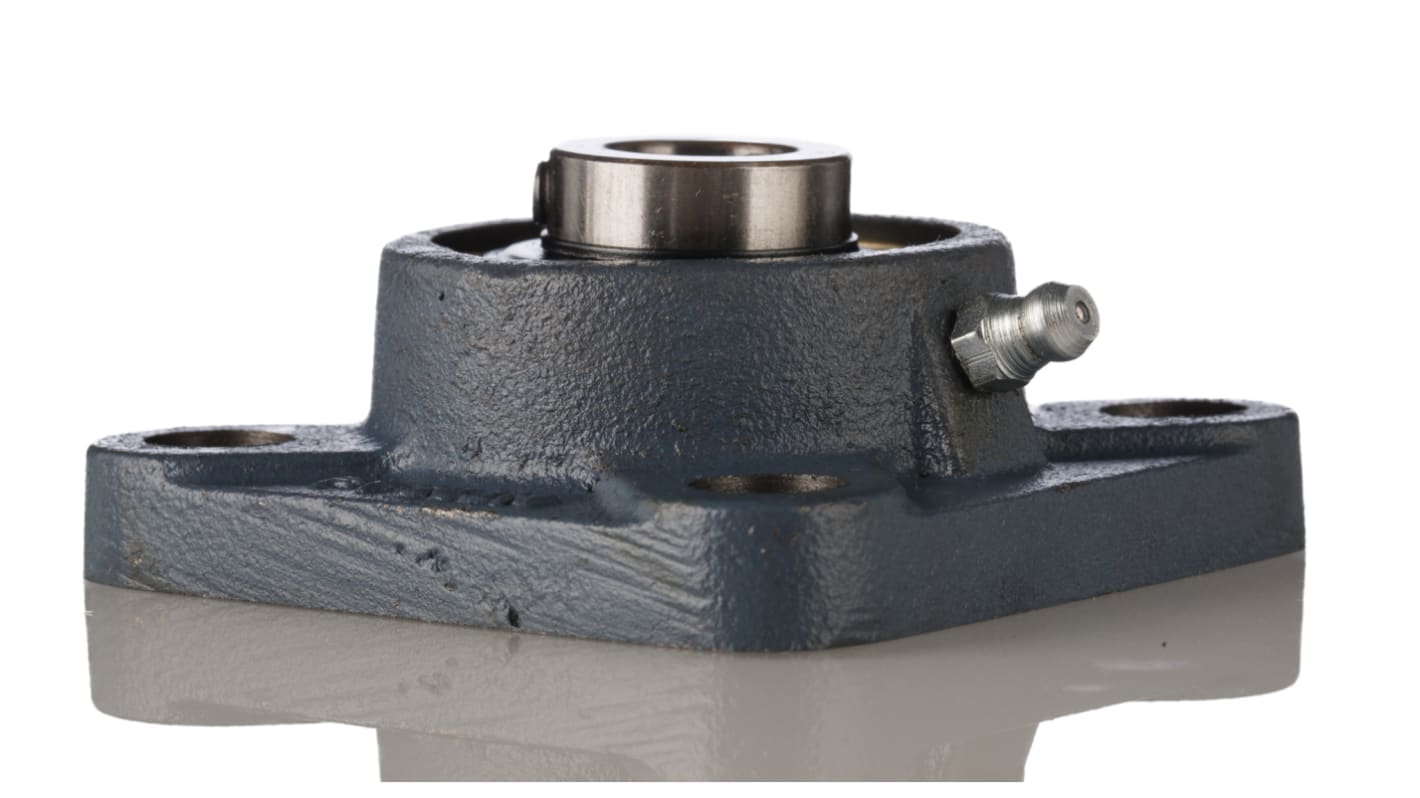 4 Hole Flange Bearing Unit, FY 15 TF, 15mm ID