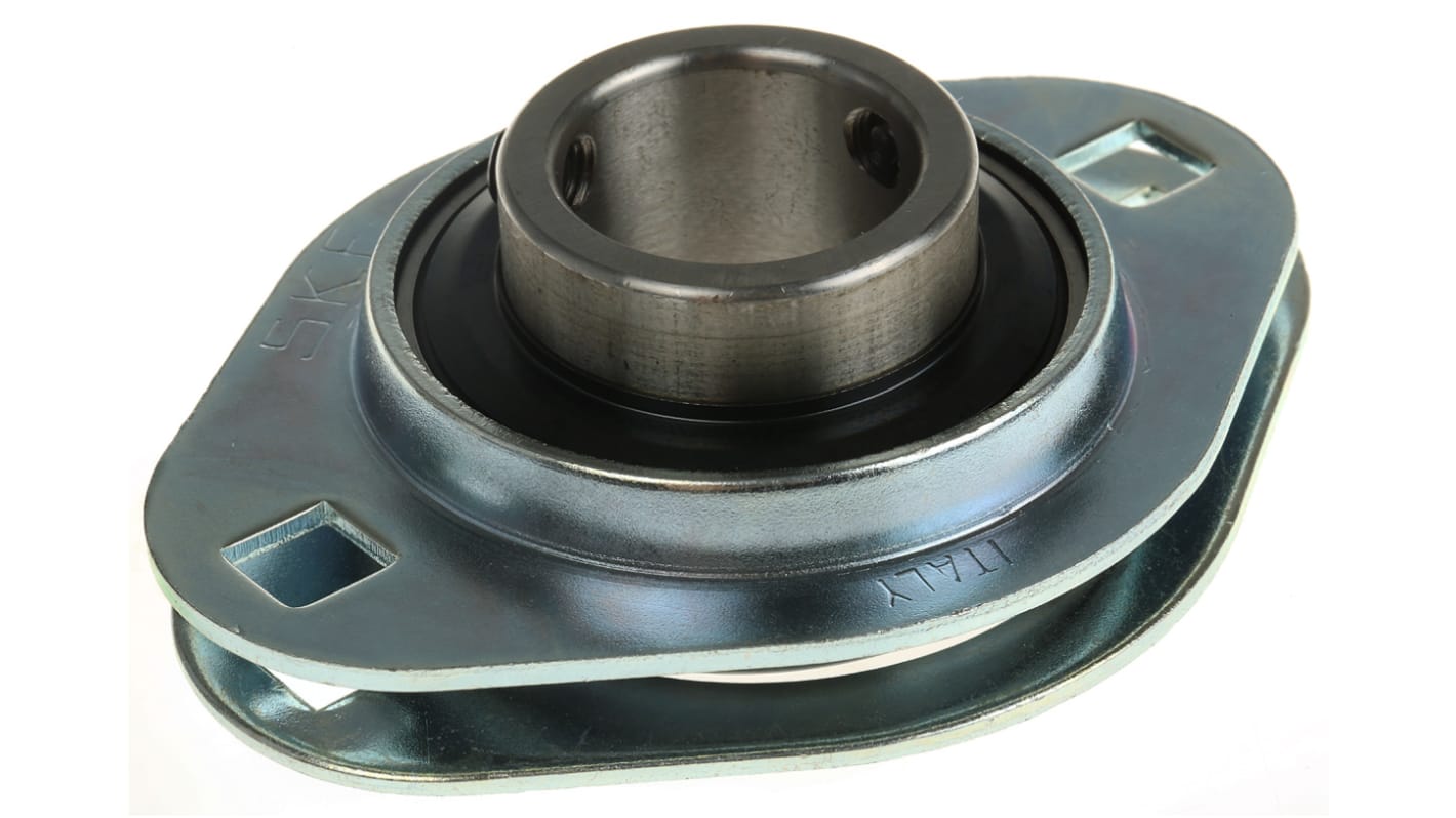 2 Hole Flange Bearing Unit, PFT 25 TF, 25mm ID