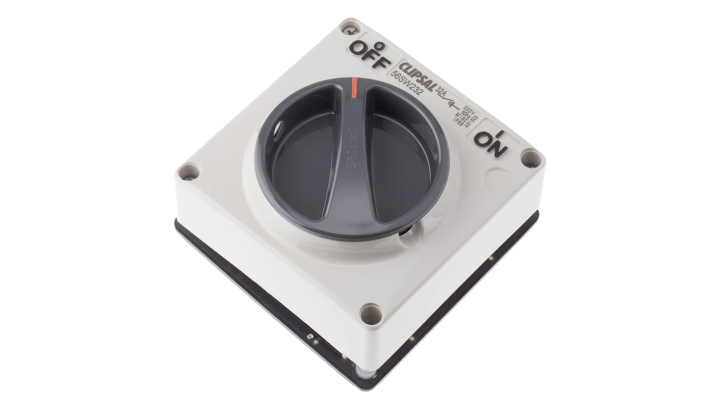 Schneider Electric 2 Pole Surface Mount Isolator Switch -, IP66