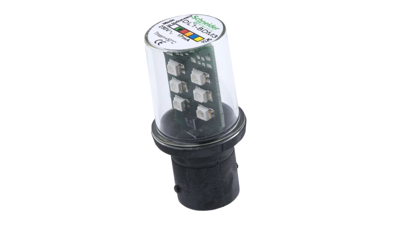 Lampe à LED Schneider Electric LED BA15d Vert