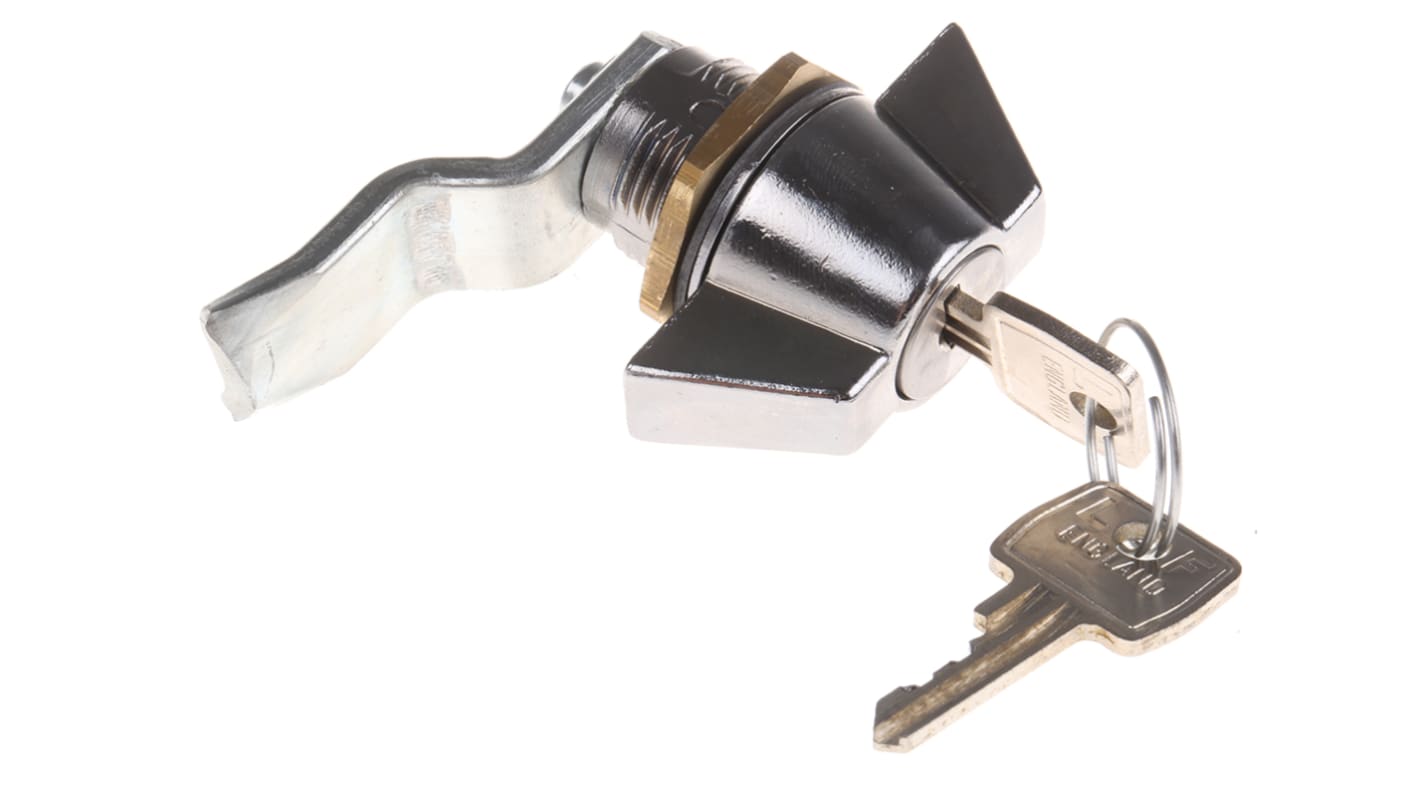 Cerradura de leva Euro-Locks a Lowe & Fletcher group Company, muesca de 20.1 x 22.5mm, Llave para desbloquear