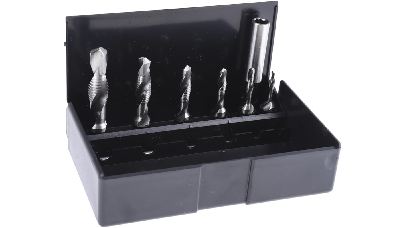 RS PRO Tap & Drill Set, M3 → M10 Thread
