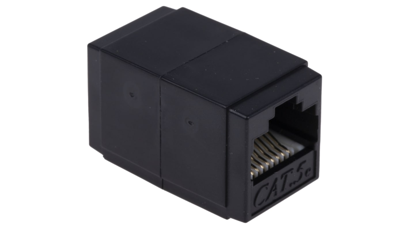 RS PRO RJ-Kupplung, RJ45 Buchse, Cat.5e, UTP, Direkt Durchgang, L 17.3mm, Typ Koppler