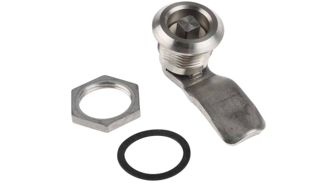 Serratura quadrata in Acciaio inox con Chiave Steinbach & Vollman, foro 20.2 x 20.2mm