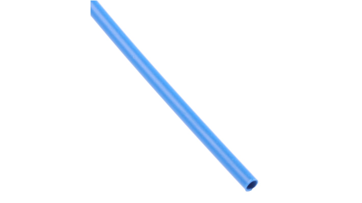 TE Connectivity Heat Shrink Tubing, Blue 1.2mm Sleeve Dia. x 1.2m Length 2:1 Ratio, RNF-100 Series