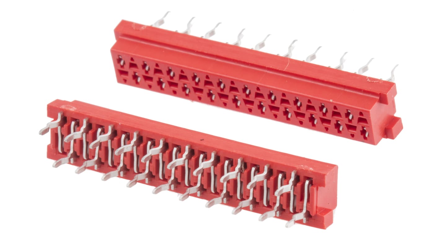 Gniazdo PCB 20 -pinowe 2 -rzędowe raster: 2.54mm Żeńskie na płytkę Proste Przewlekany