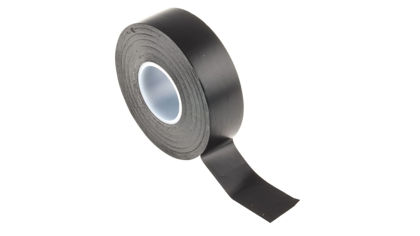 Advance Tapes AT4 Black PVC Electrical Tape, 19mm x 20m