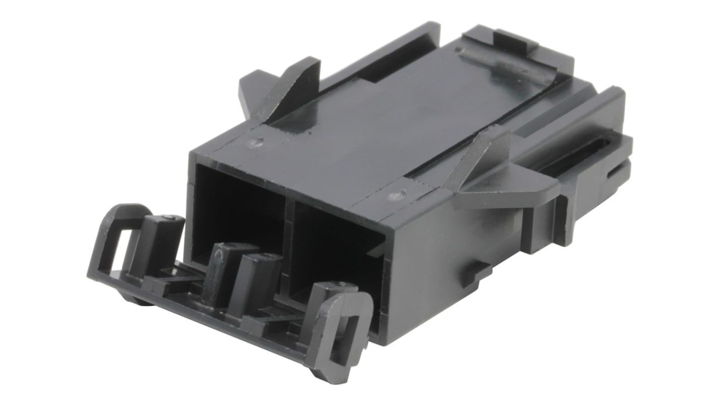 Molex, Mini-Fit Sr Male Connector Housing, 10mm Pitch, 2 Way, 1 Row