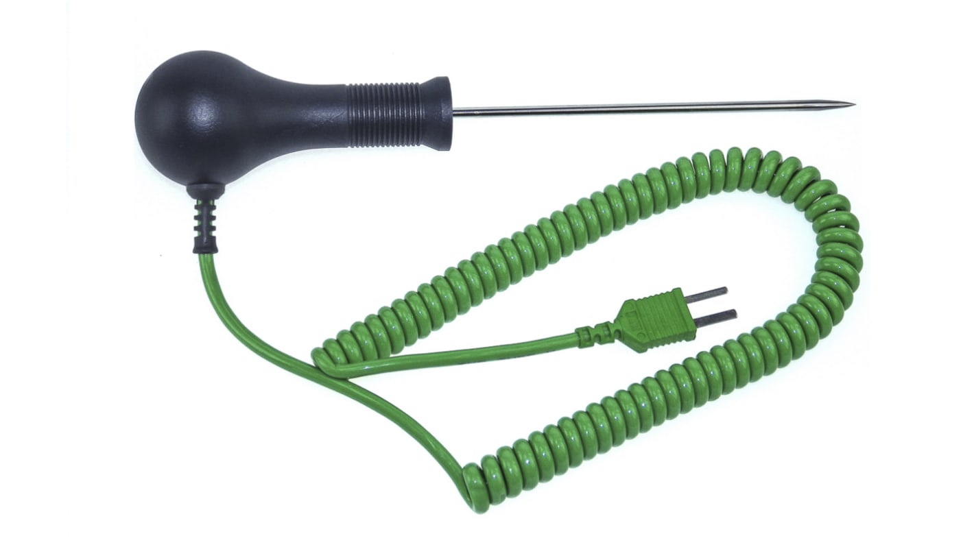 RS PRO K Needle Surface Temperature Probe, 115mm Length, 3.3mm Diameter, +250 °C Max