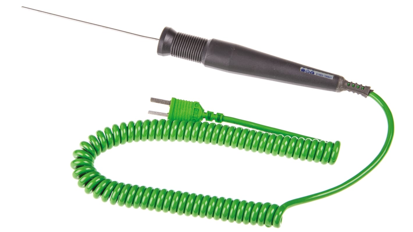 RS PRO K General Temperature Probe, 100mm Length, 1.5mm Diameter, +1100 °C Max