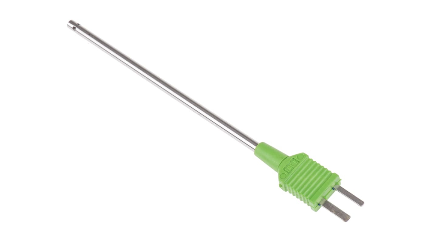 Sonda di temperatura RS PRO tipo K , Ø 4mm, lungh.110mm, +750 °C. max, Cert. LAT