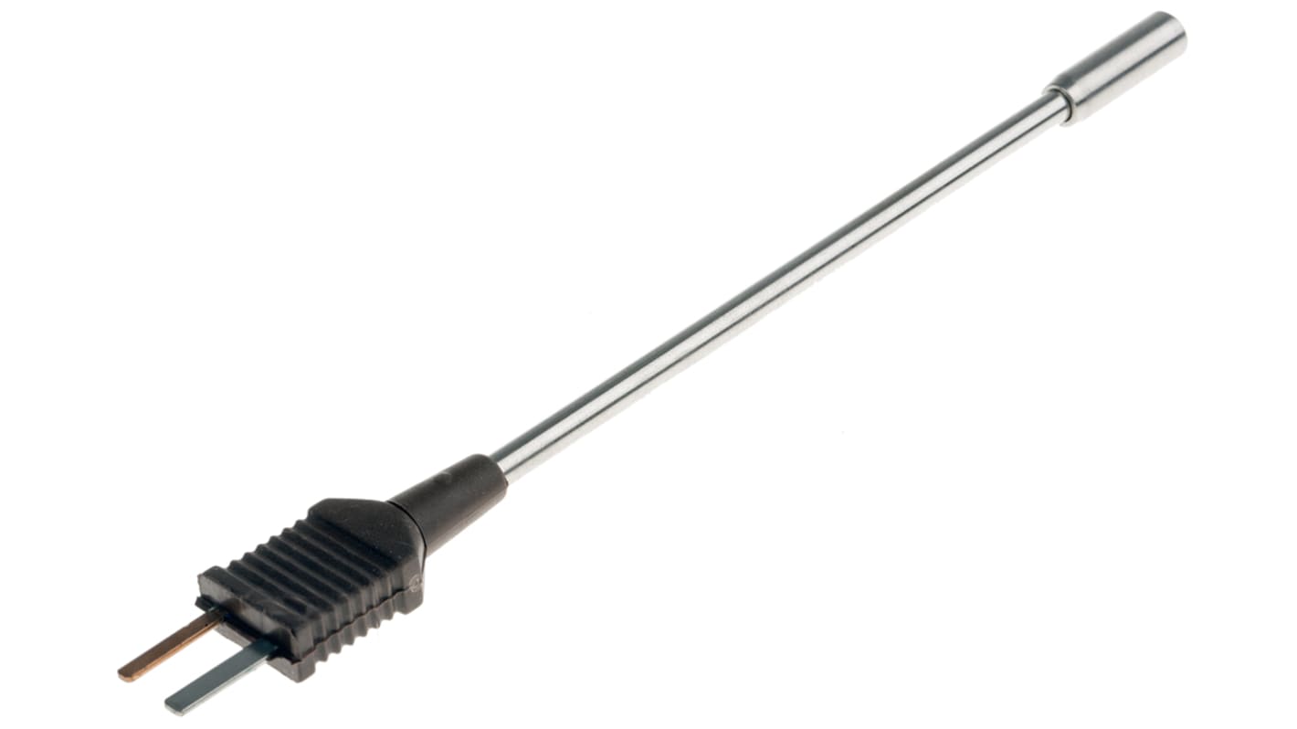 RS PRO T型表面温度探头, 最大可测+250 °C, Φ10mm x 110mm长, ±0.25 %精度