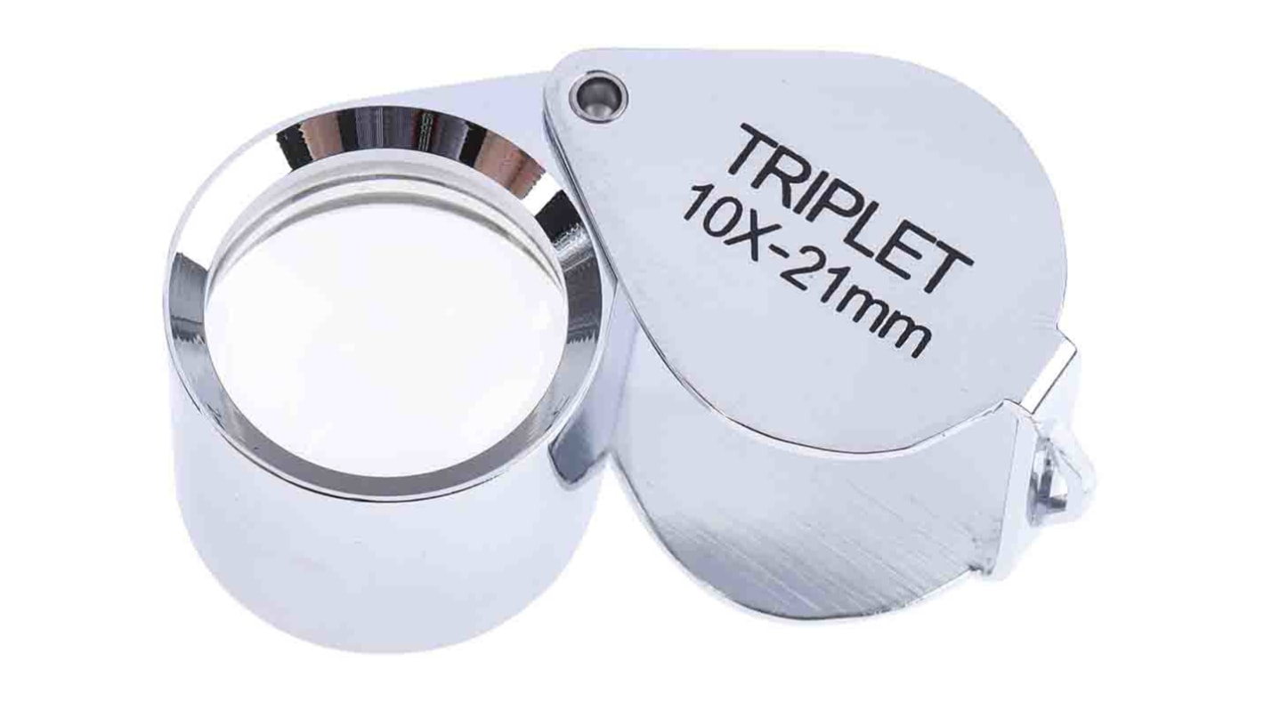 RS PRO Magnifier, 10X x Magnification, 21mm Diameter