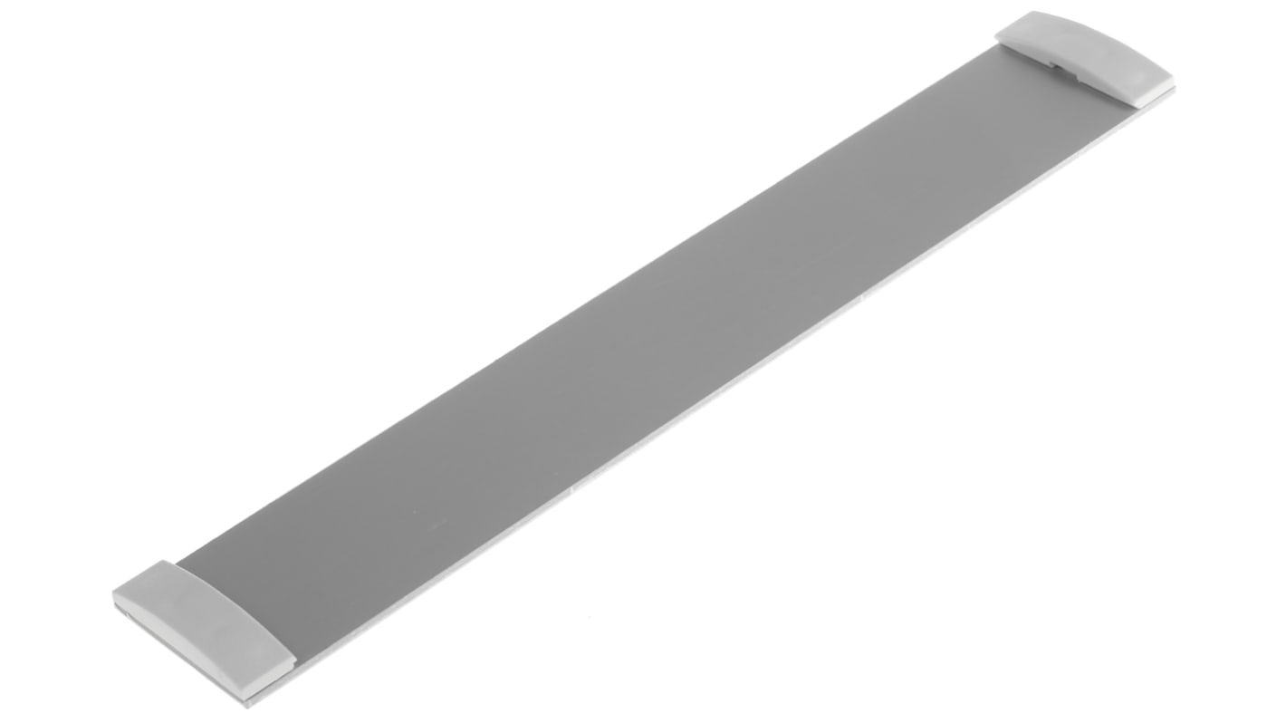 METCASE 前面板 机架面板, 尺寸199.5 x 2 x 33.6mm, 铝制, 透明