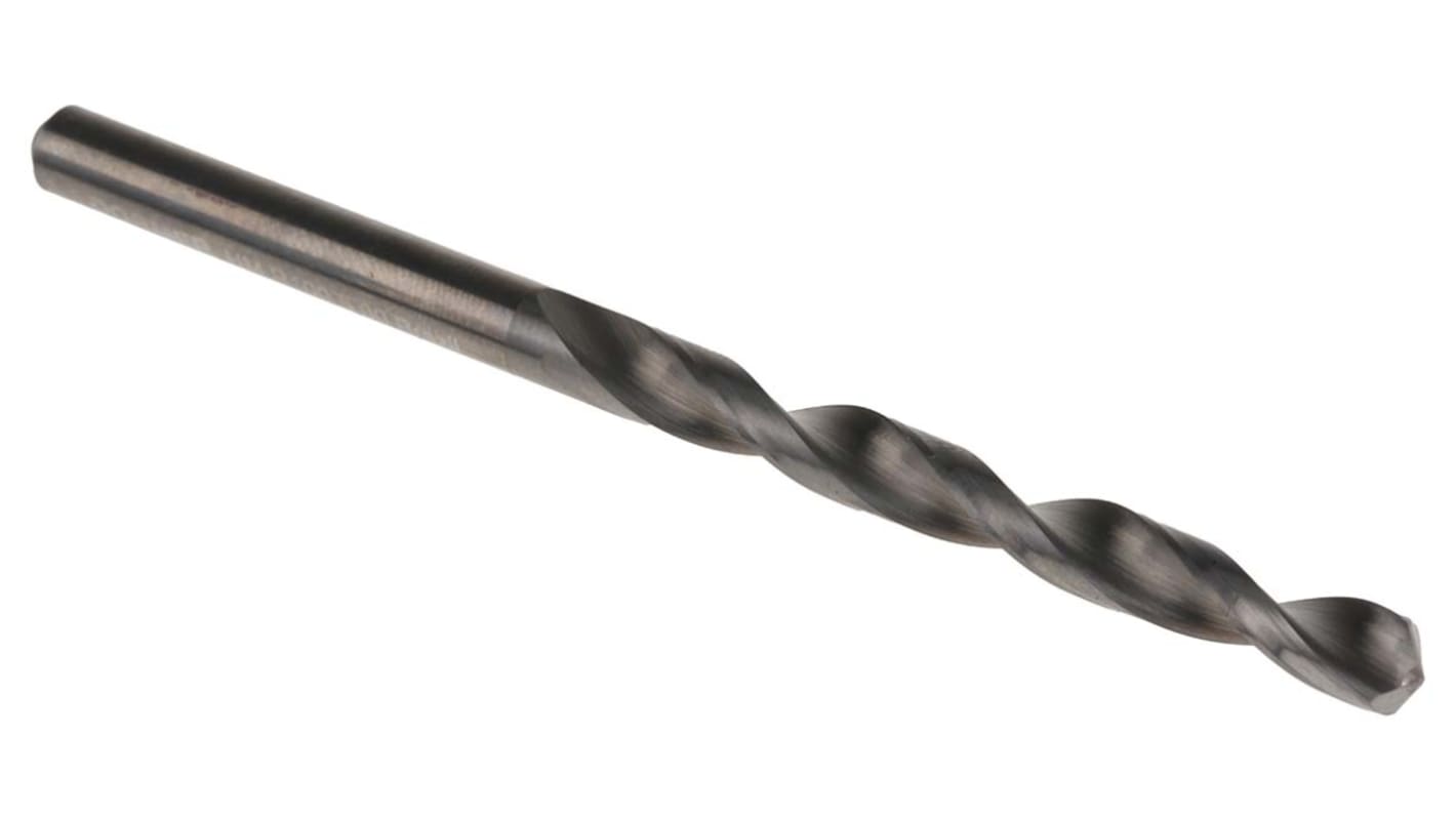 Dormer R100 Series Solid Carbide Twist Drill Bit, 5mm Diameter, 86 mm Overall