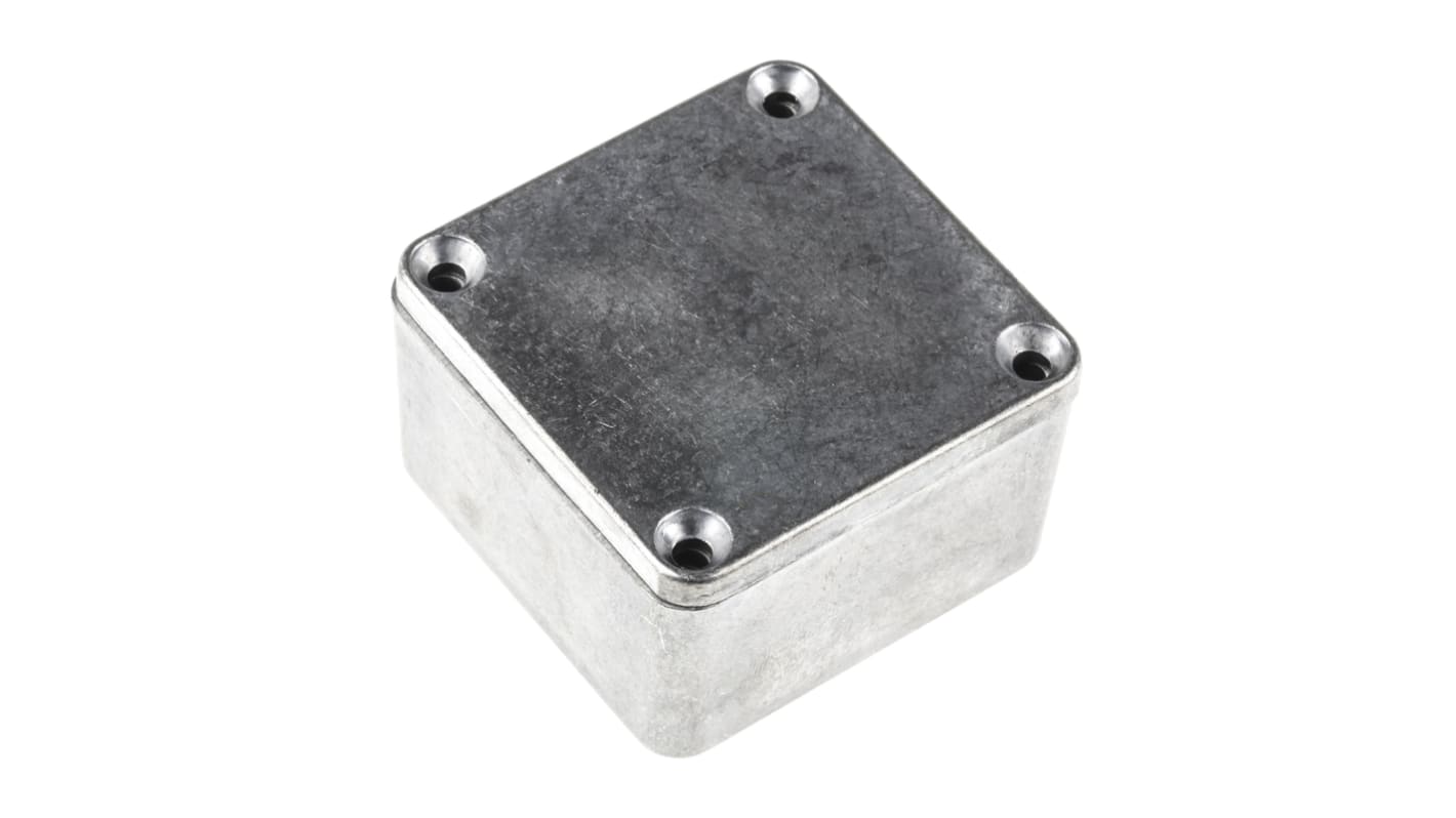 Hammond 1590 Aluminium Gehäuse 1590 Natur Außenmaß 50.5 x 50.5 x 31mm IP54