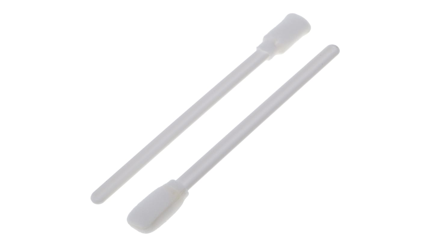 Electrolube Foam Cotton Bud & Swab, Plastic Handle, For use with Computers, Length 130mm, Pack of 25