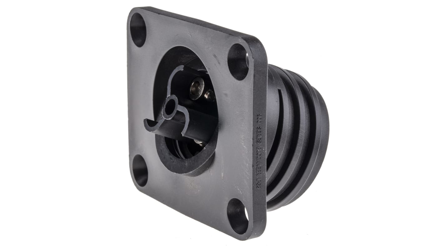 Bulgin 标准圆形连接器插座, 3芯, 法兰安装, 螺钉端接, 30A, 600.0 v, IP68, Buccaneer 900系列