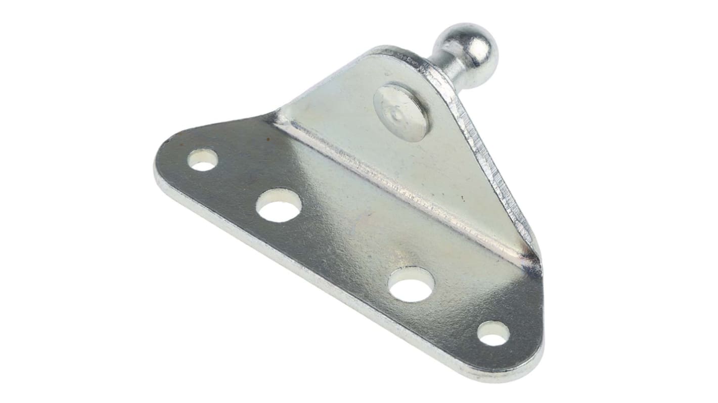 RS PRO Steel 90° Mounting Bracket, 70mm x 24.5mm