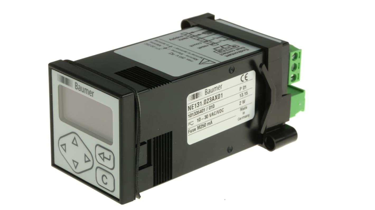 Baumer NE131 Counter, 6 Digit LCD, 25Hz, 10 → 30 V ac/dc