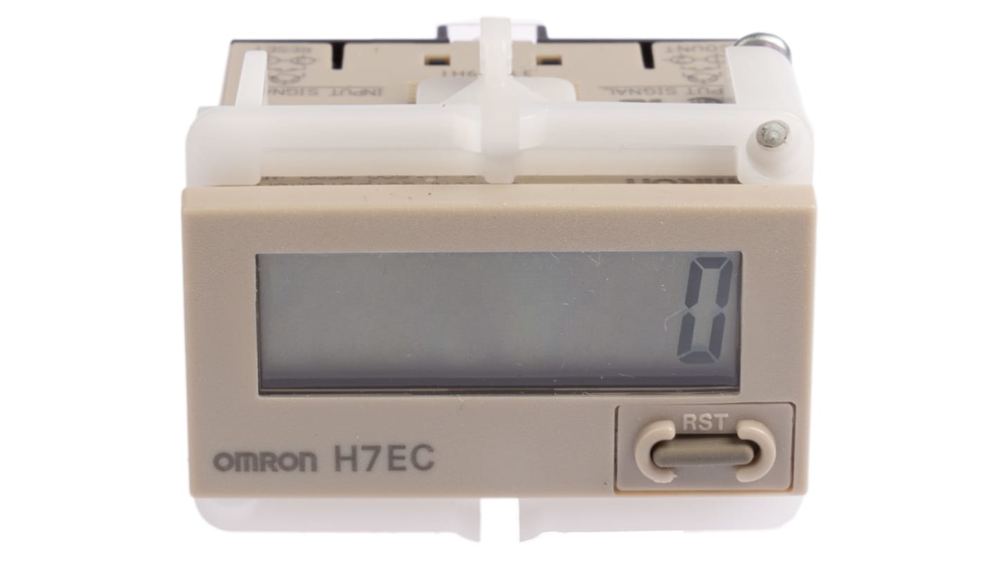 Omron H7EC Counter, 8 Digit LCD, 1kHz
