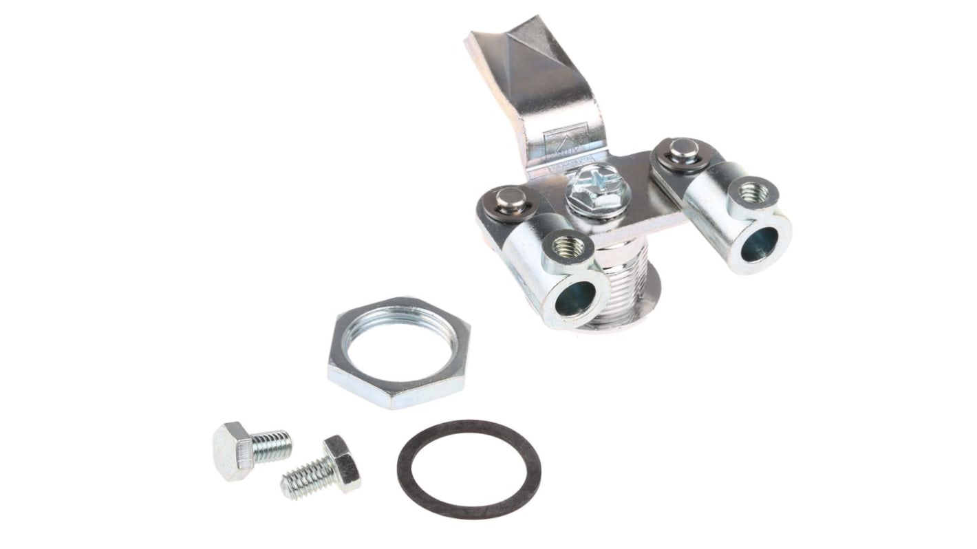 Sistema di bloccaggio a 3 punti in Zinco con Chiave Steinbach & Vollman, foro 20.2 x 20.2mm