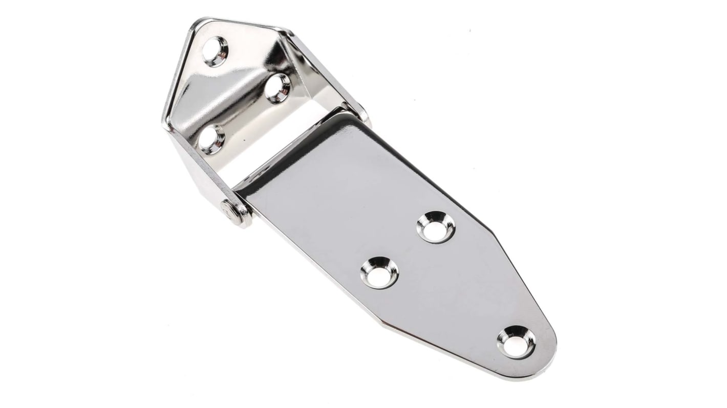 ROCA Stainless Steel Hatch Hinge, Screw Fixing, 40mm x 137mm x 2.5mm