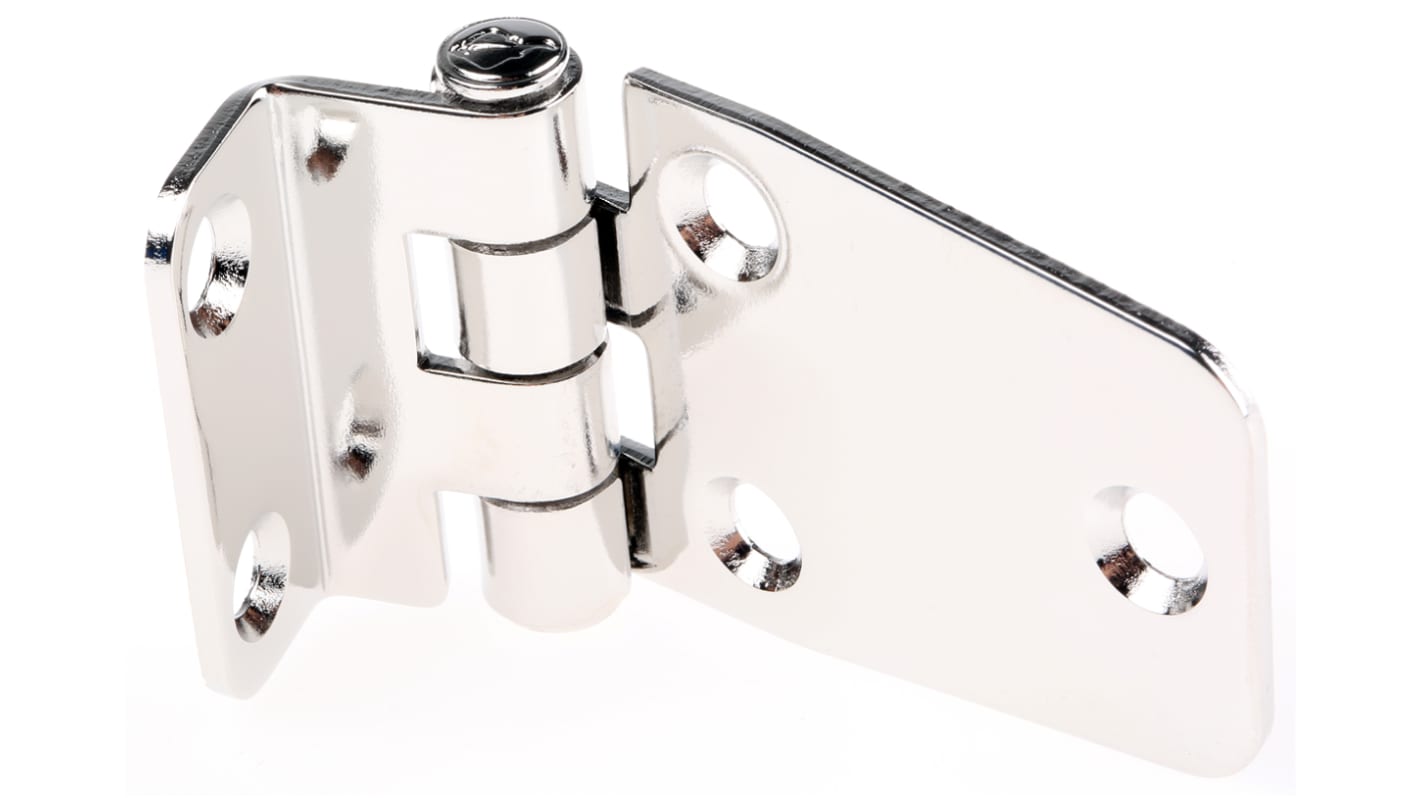 ROCA Stainless Steel Hatch Hinge, Screw Fixing, 37mm x 67.5mm x 2mm