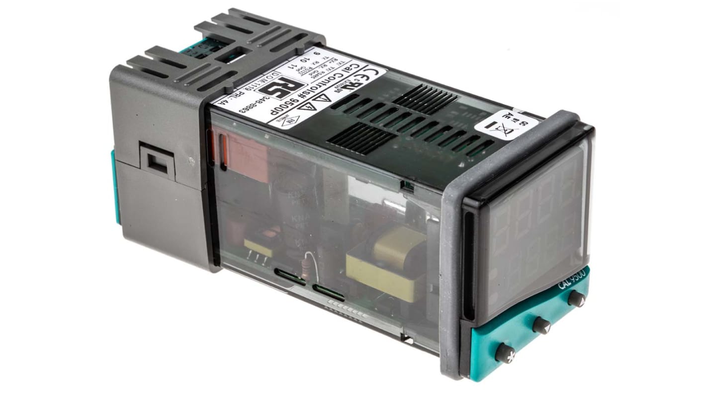 Rs-Online Termoregolatori PID CAL 9500 100 V c.a. 240 V c.a. 48 x 48 (1/16 DIN)mm 2 uscite Relè SSD