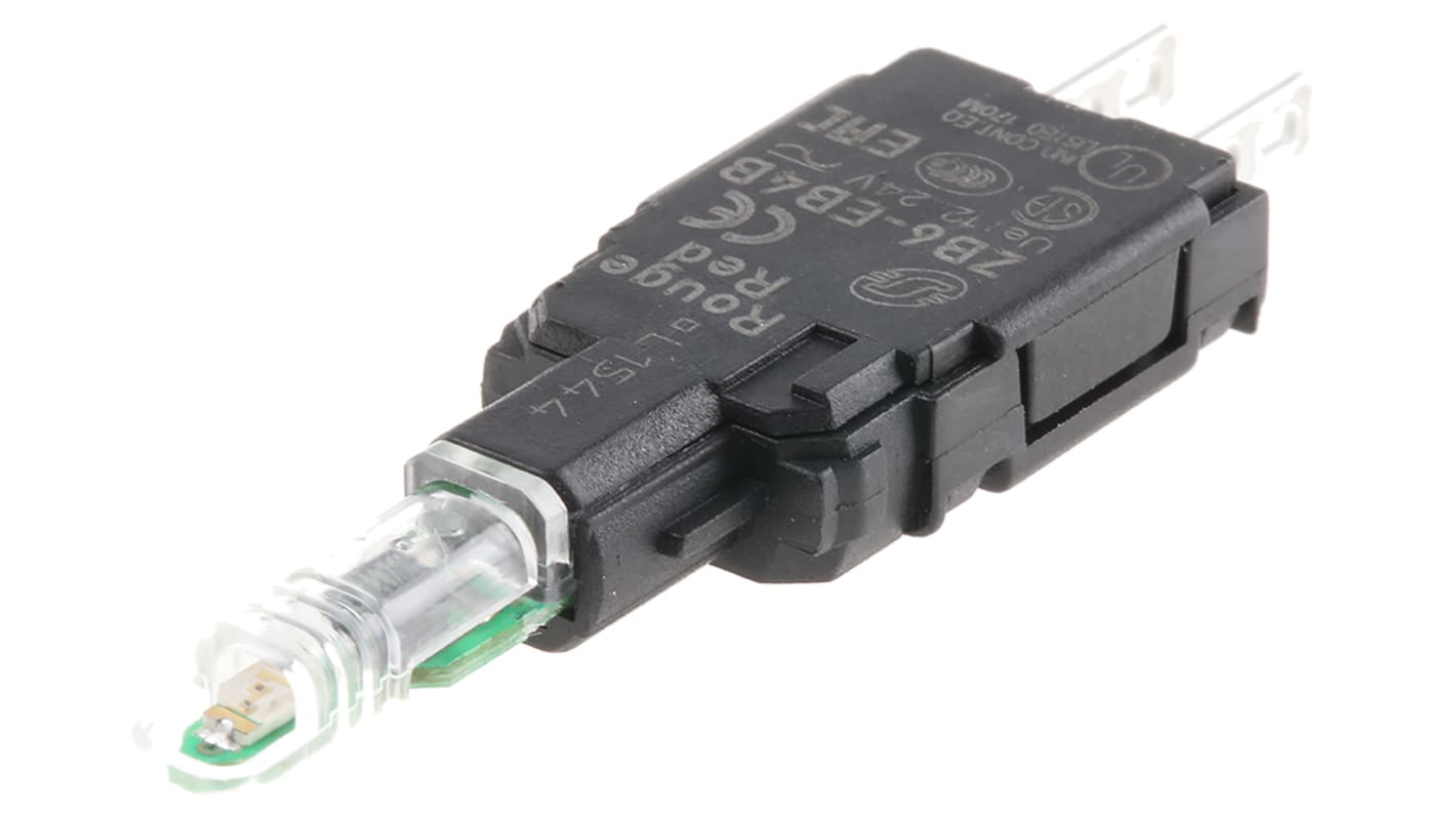 Schneider Electric Harmony XB6 Series Light Block, 30V ac/dc, Red Light