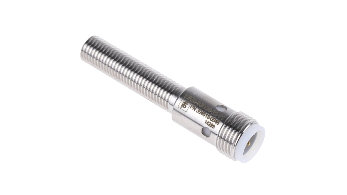 Rs-Online Sensore di prossimità Cilindro filettato Pepperl + Fuchs M8 rilevamento 2 mm 10 → 30 V c.c