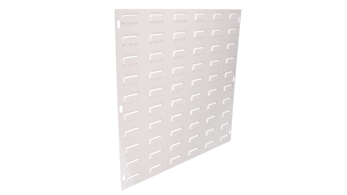 RS PRO PP Louvre Panel Storage Unit x 500mm x 500mm, Sandstone