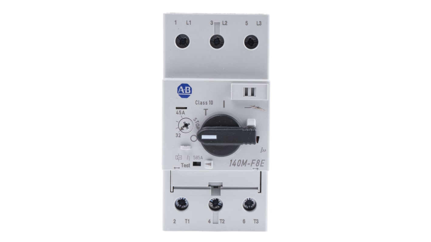 Allen Bradley 32 → 45 A 140M Motor Protection Circuit Breaker, 480 V