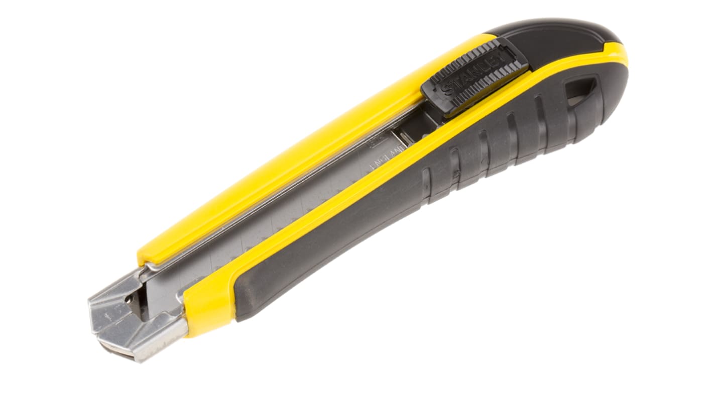 Stanley Knife with Snap-off Blade, Retractable, 18mm Blade Length