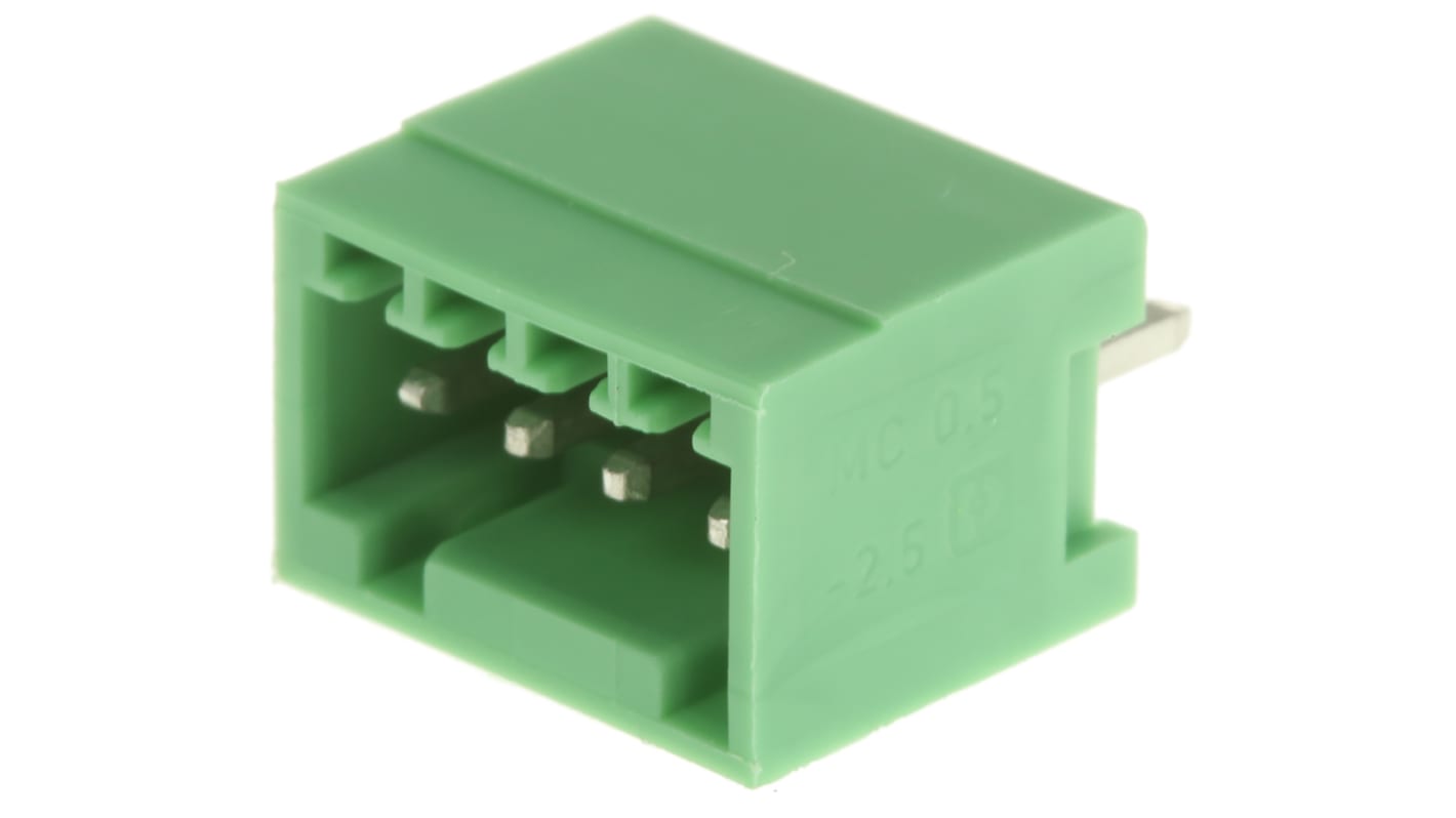 Wtyk PCB 4-pinowe raster: 2.5mm -rzędowe Phoenix Contact 4.0A 320.0 V.