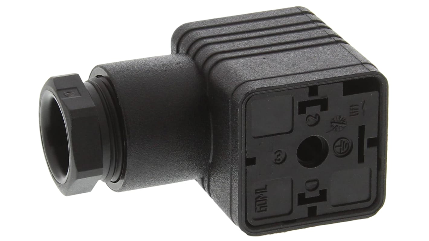 Connettore per valvole a solenoide Hirschmann DIN 43650 A, Femmina, 2P+E, 250 V c.a./c.c.