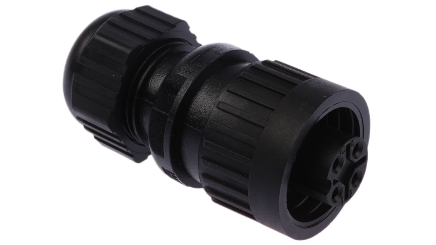 Hirschmann Circular Connector, 4 Contacts, Cable Mount, M22 Connector, Socket, Female, IP67, CA Series