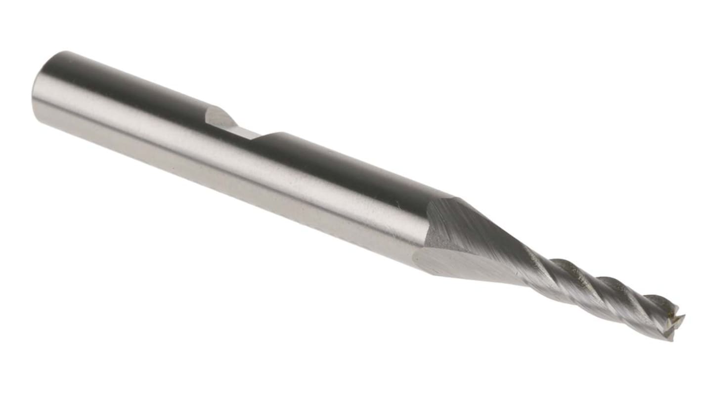 Dormer End Mill, 3mm Cutter, HSCo, 6 mm Shank, 12mm Cut