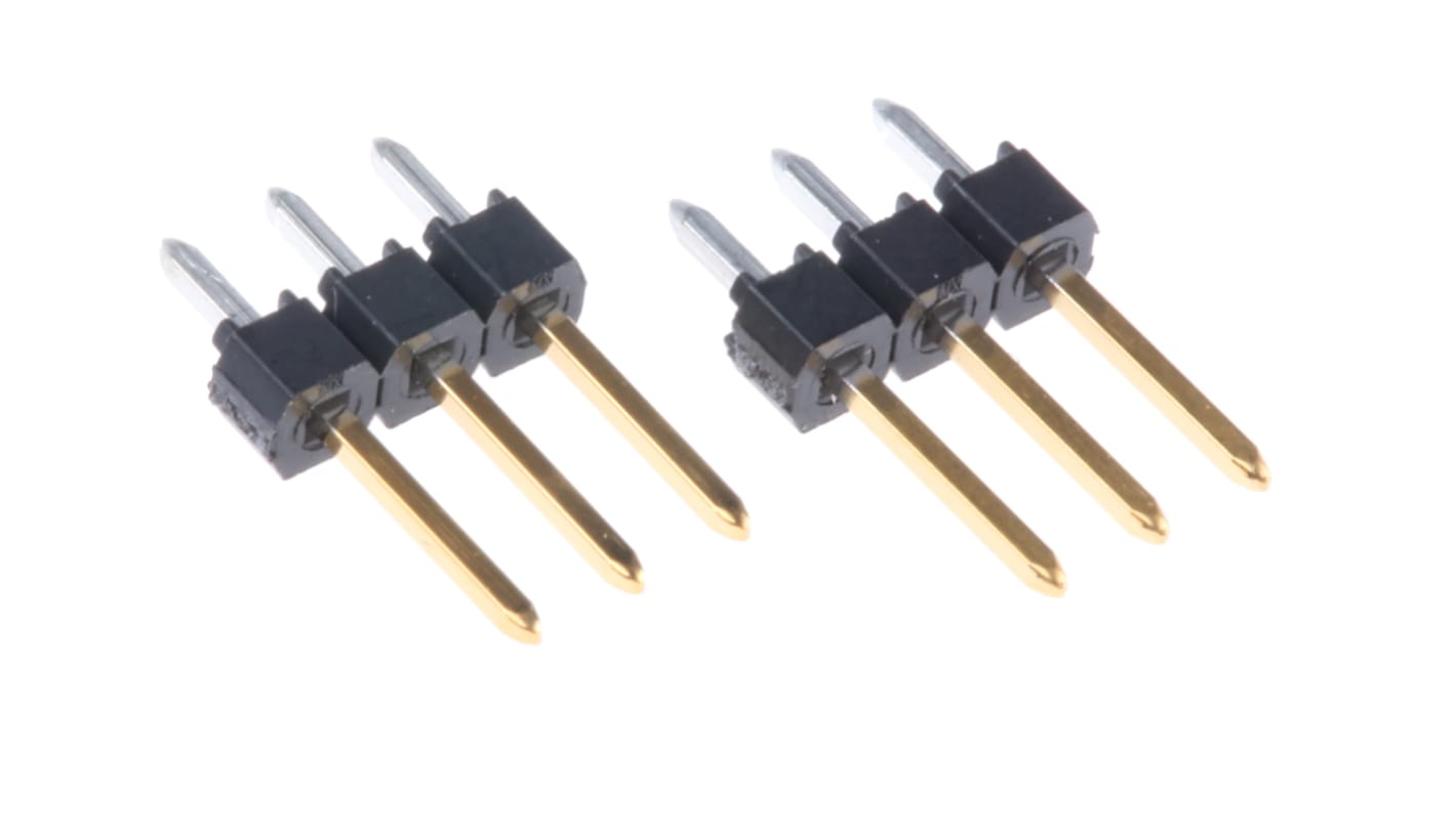 Molex ピンヘッダ 3極 2.54mm 1列 90120-0763