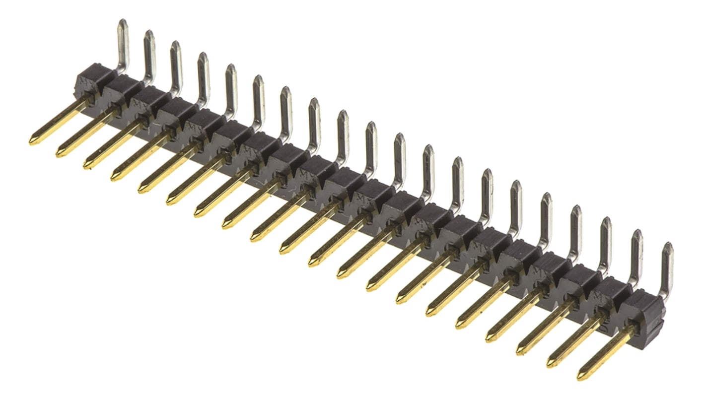 Molex ピンヘッダ 20極 2.54mm 1列 90121-0780
