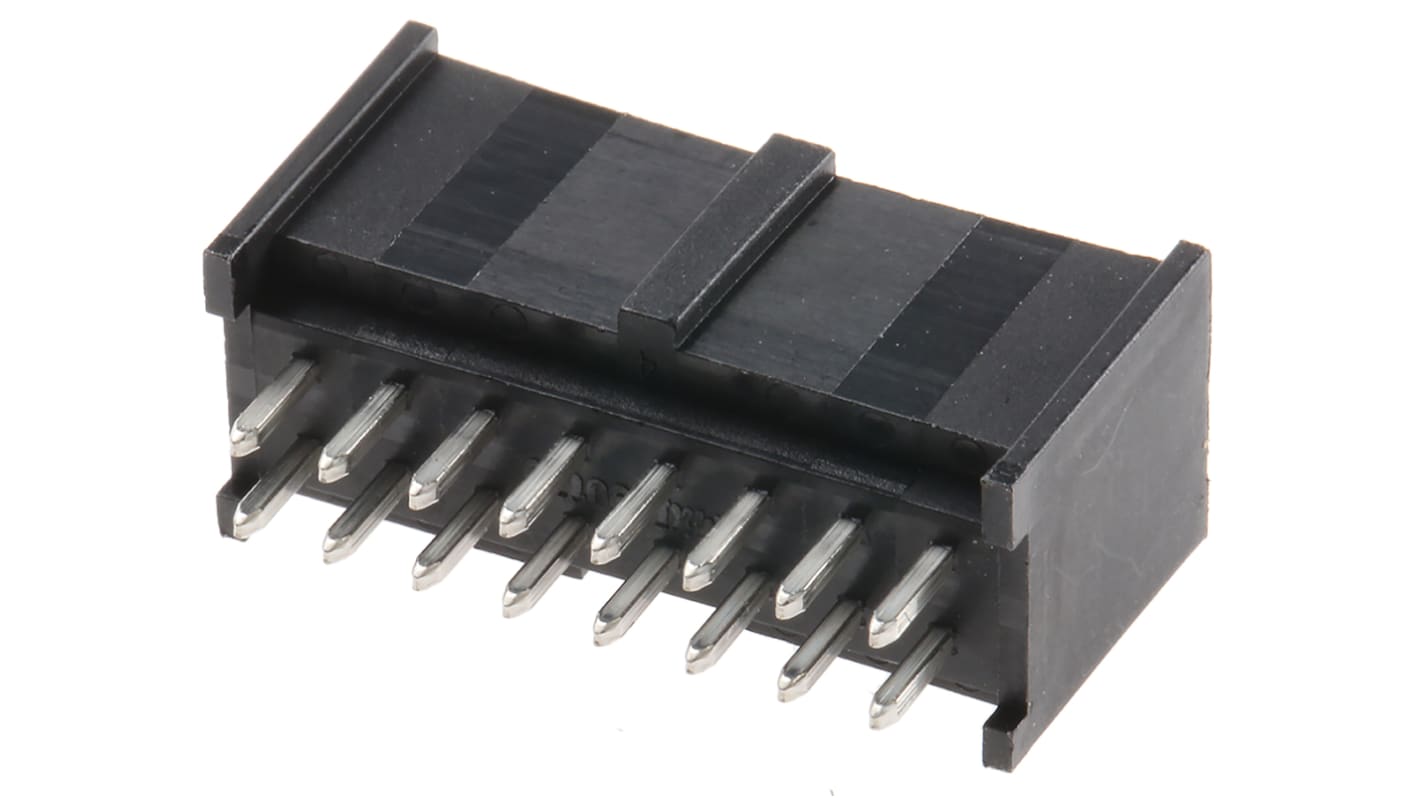 Conector macho para PCB Molex serie C-Grid III de 16 vías, 2 filas, paso 2.54mm, para soldar, Montaje en orificio