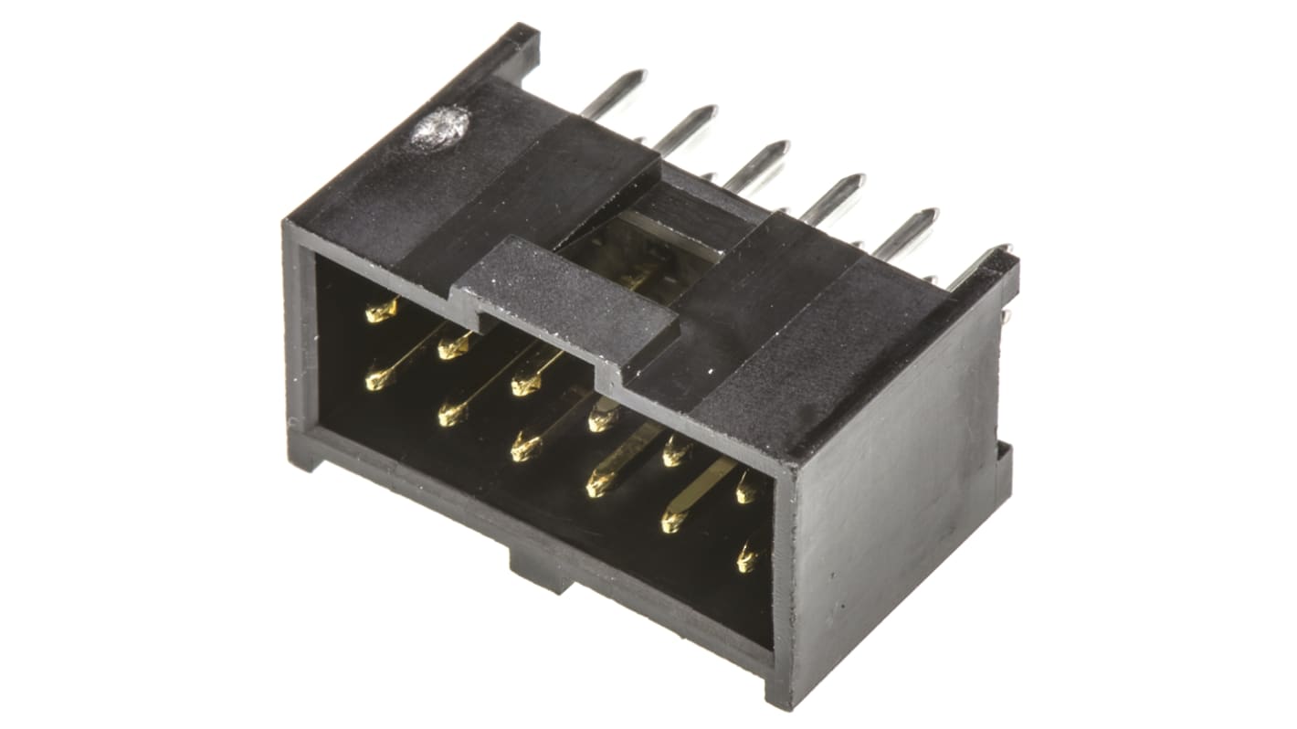 Conector macho para PCB Molex serie C-Grid III de 12 vías, 2 filas, paso 2.54mm, para soldar, Montaje en orificio