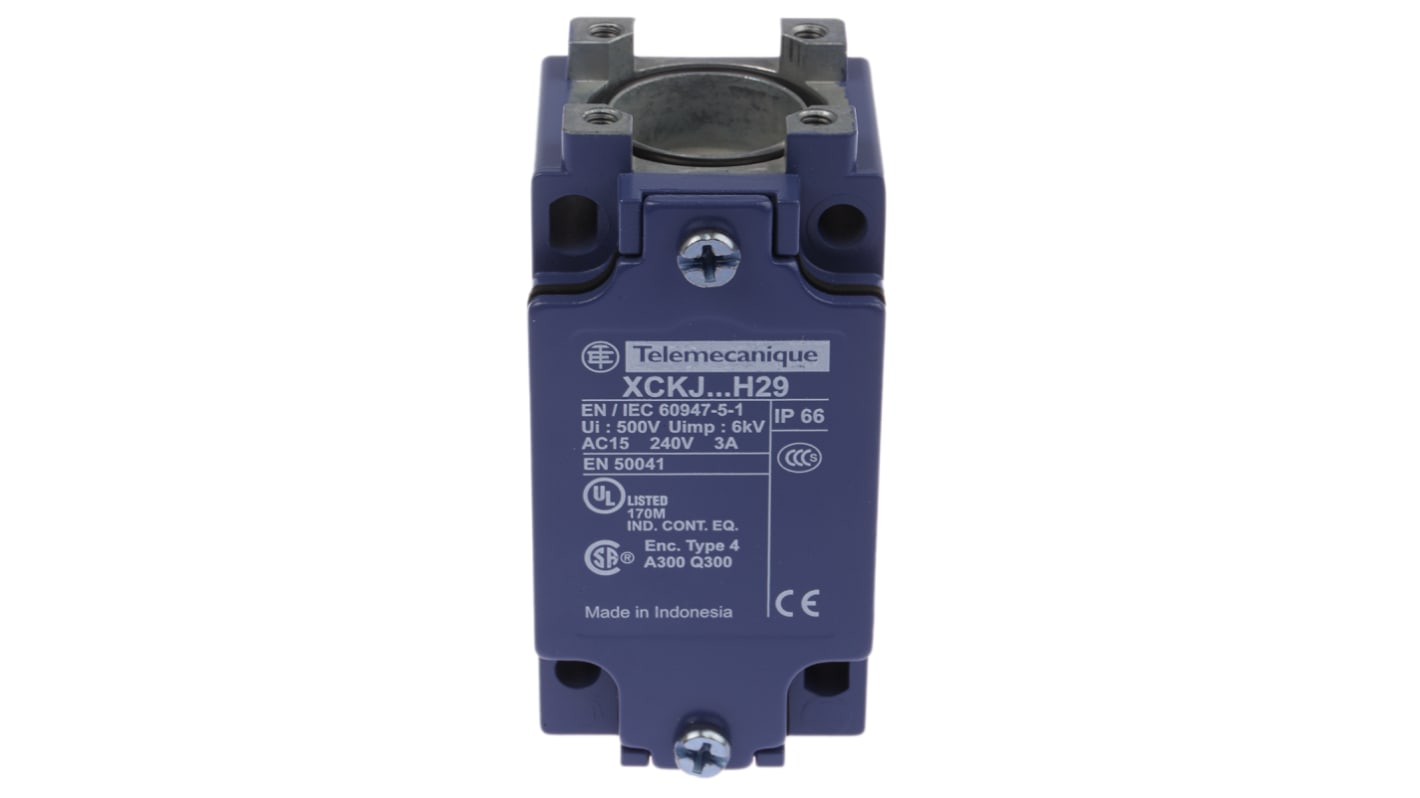 Telemecanique Sensors OsiSense XC Series Snap Limit Switch, NO/NC, IP65,  DP, Metal Housing, 240V ac Max, 10A Max