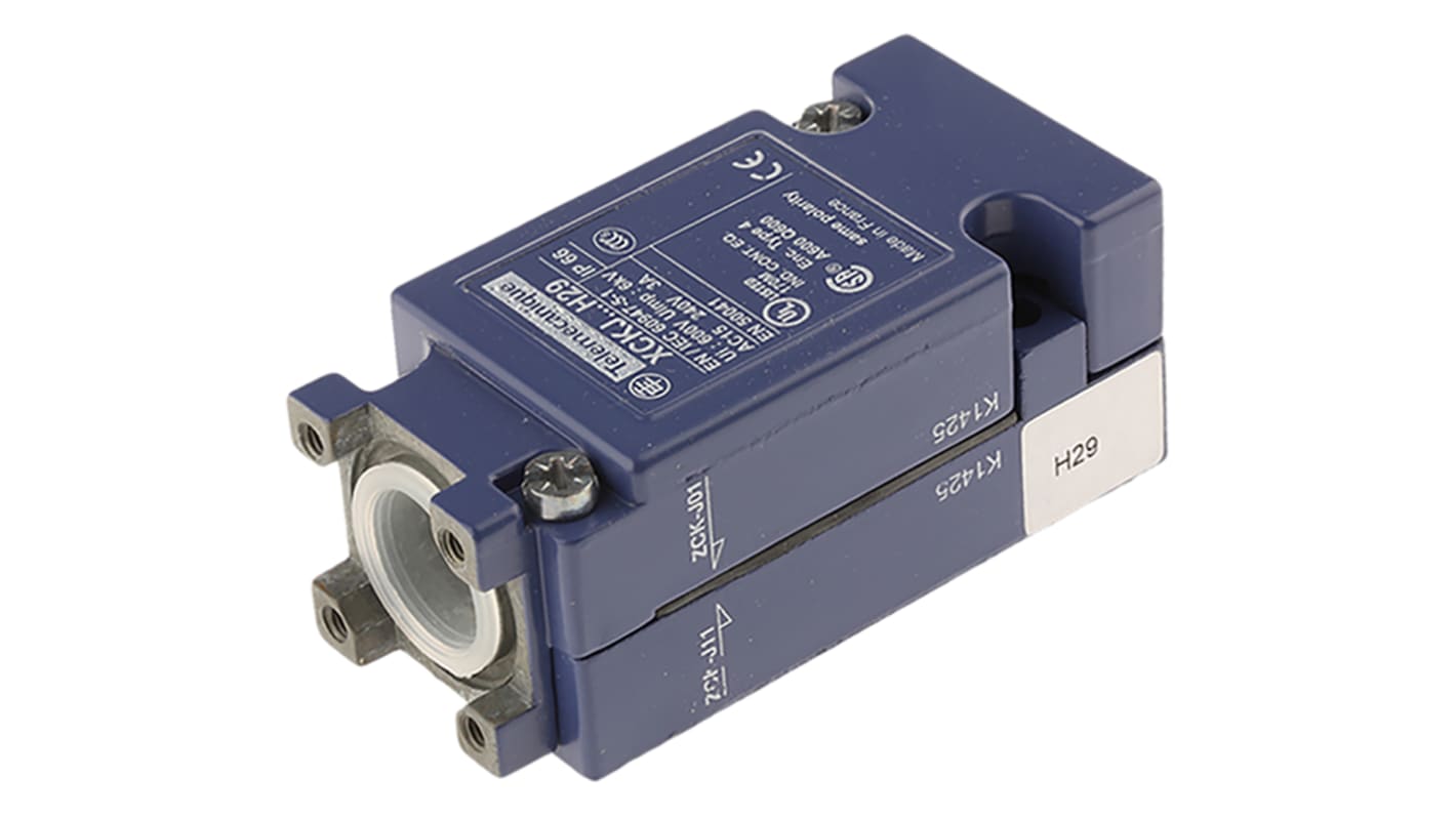 Telemecanique Sensors OsiSense XC Series Limit Switch, NO/NC, IP65, SP, Metal Housing, 240V ac Max, 10A Max