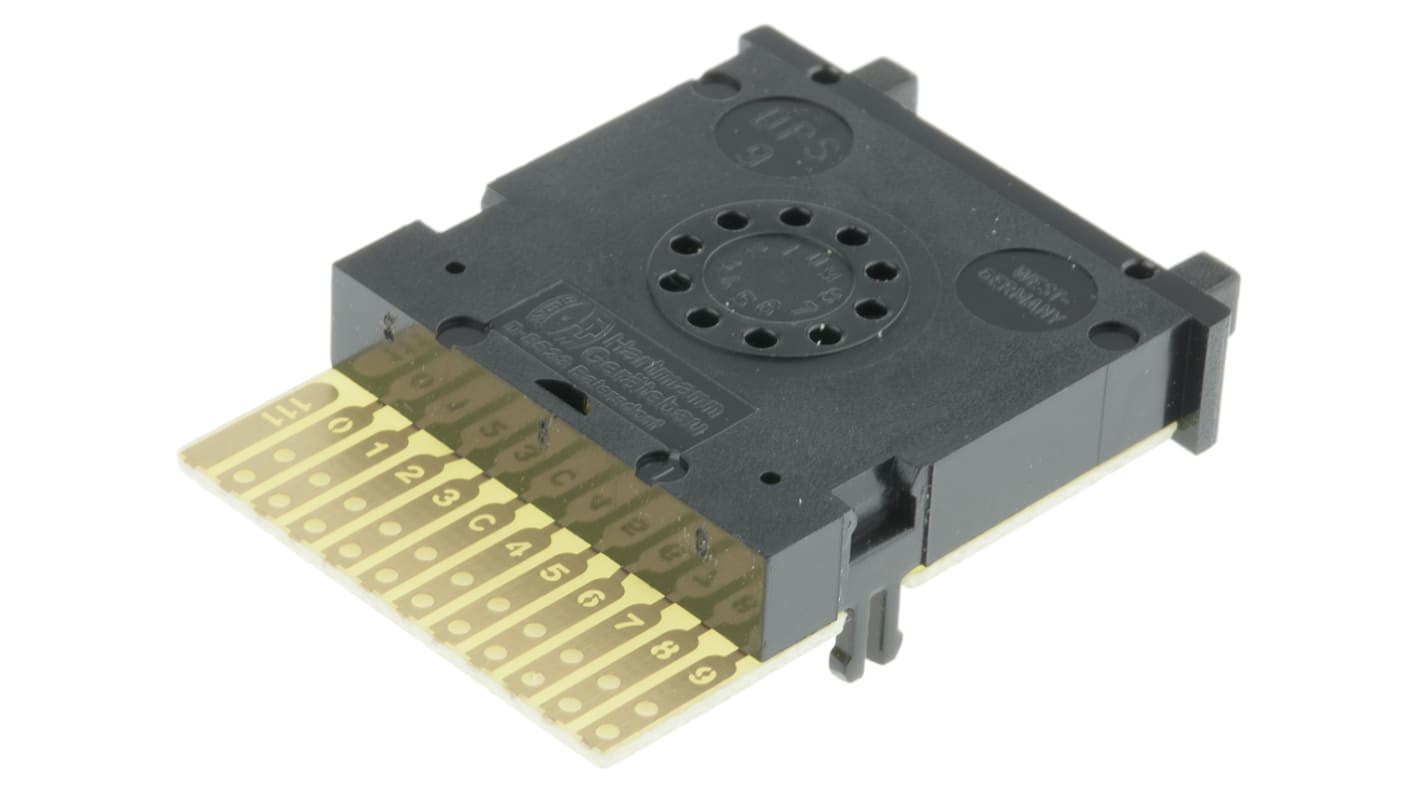 Hartmann 推轮开关, BCD码, 10位置, 100 mA @ 40 V dc, 通孔接端, 面板安装