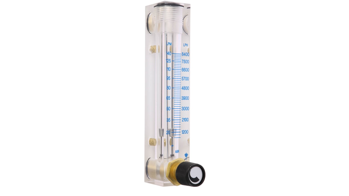 Rs-Online Flussometro Key Instruments per Gas flusso 14 l/min → 140 l/min