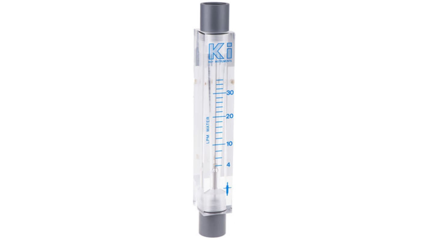 Rs-Online Flussometro Key Instruments per Liquidi flusso 4 l/min → 36 l/min